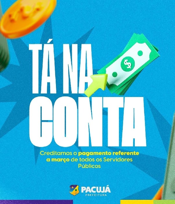 TÁ NA CONTA, SERVIDOR!